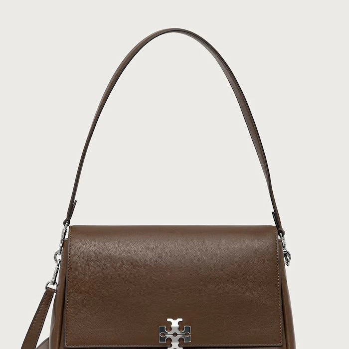 Tory Burch Charlie kadın deri crossbody çanta