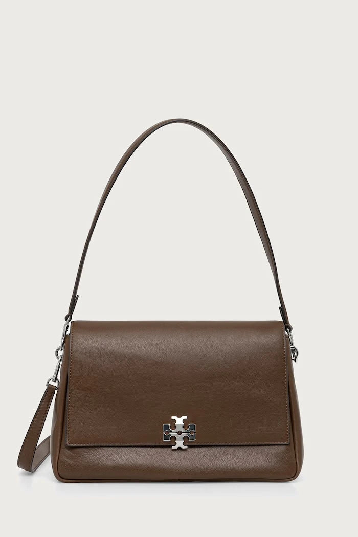 Tory Burch Charlie kadın deri crossbody çanta