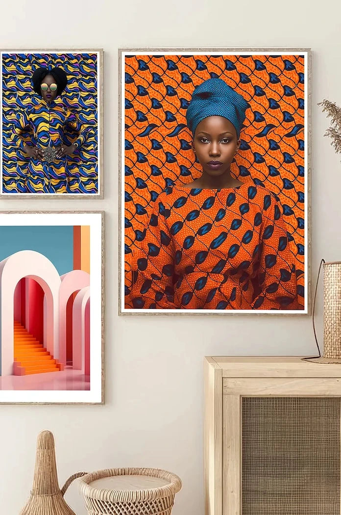 a.i. art HARTMAN Black Magic Woman poster, 30 x 40 cm 30x40