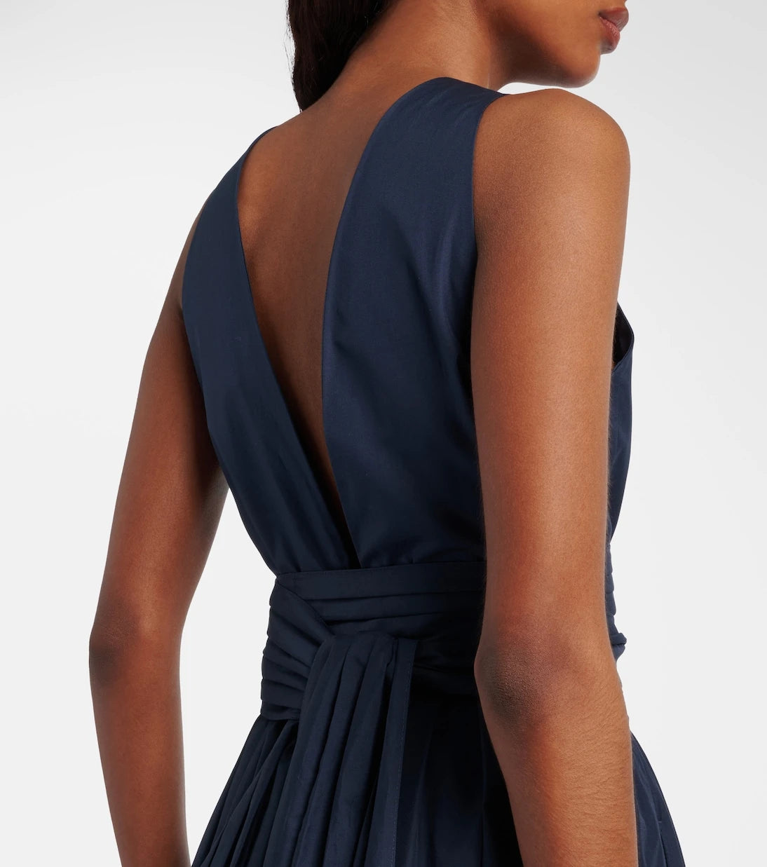 'S Max Mara - Ussita cotton poplin midi dress