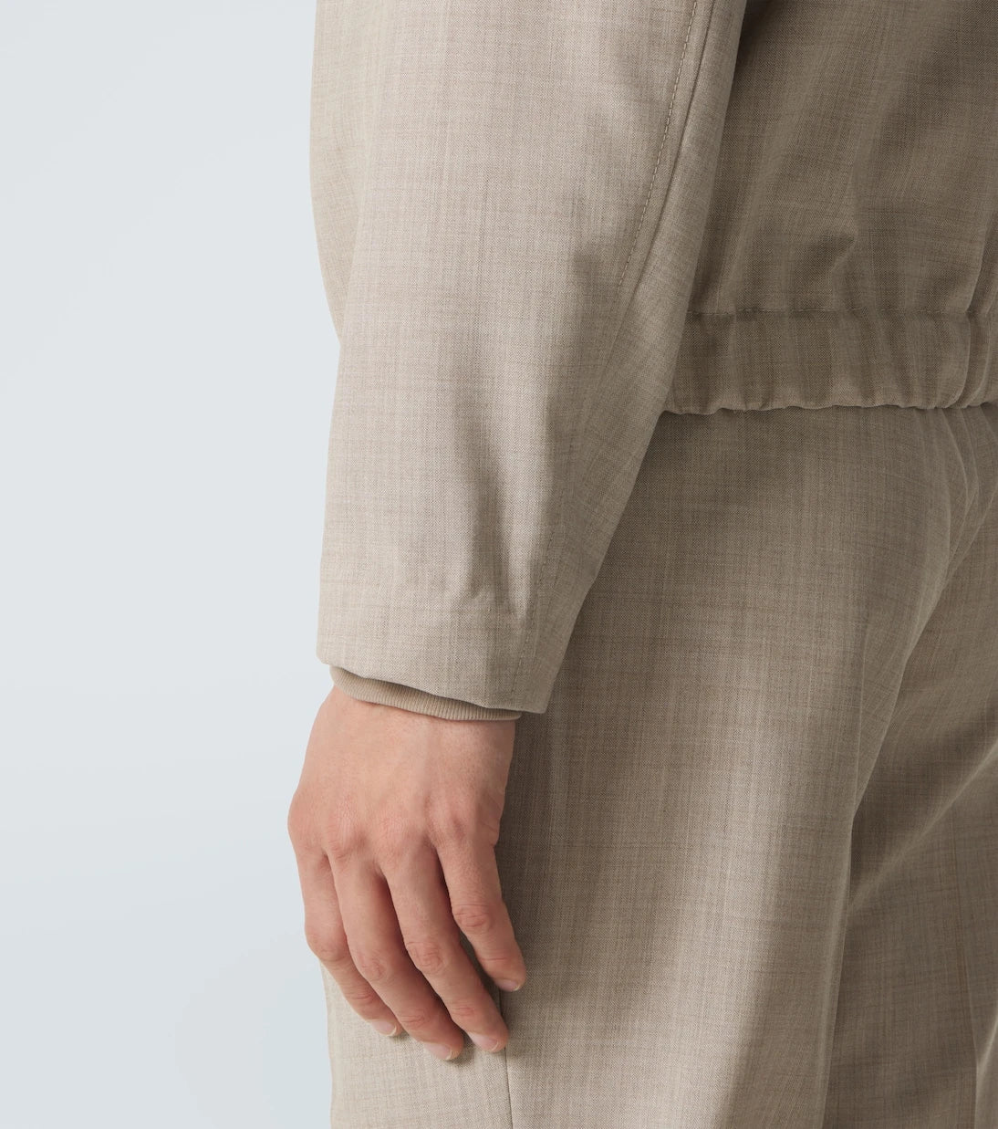 Slowear - Virgin wool blouson jacket