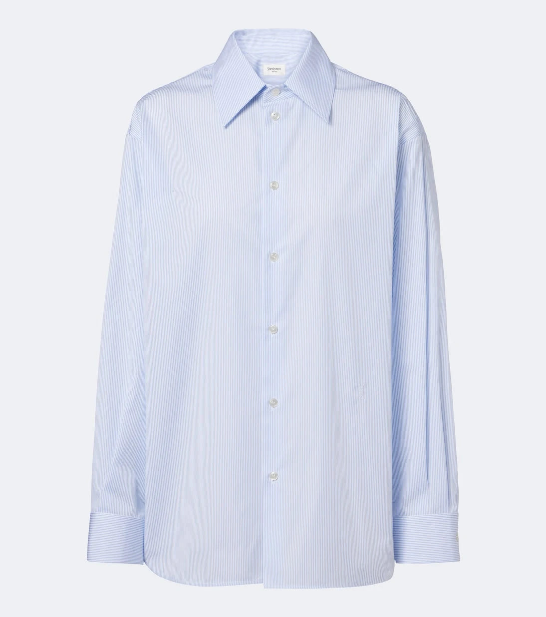 Saint Laurent - Cassandre pinstripe cotton shirt