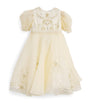 MAISON AVA Ivory Tulle Embellished Dress (2-14 Years)
