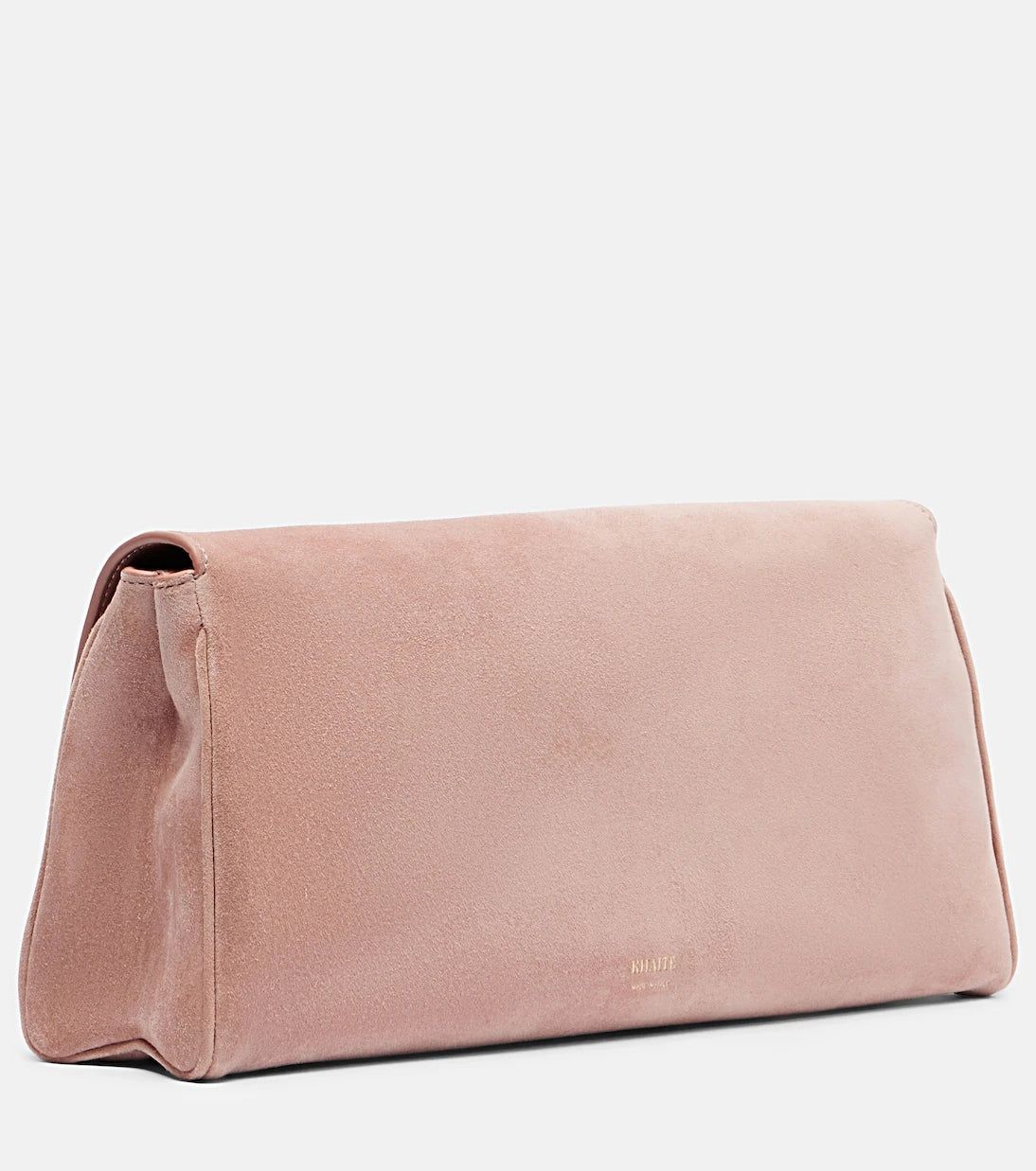 Khaite - Audrey suede clutch