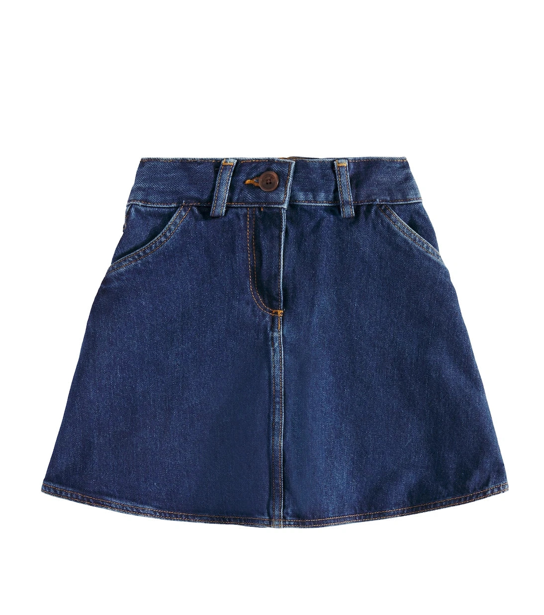 Bonpoint - Gingia denim skirt