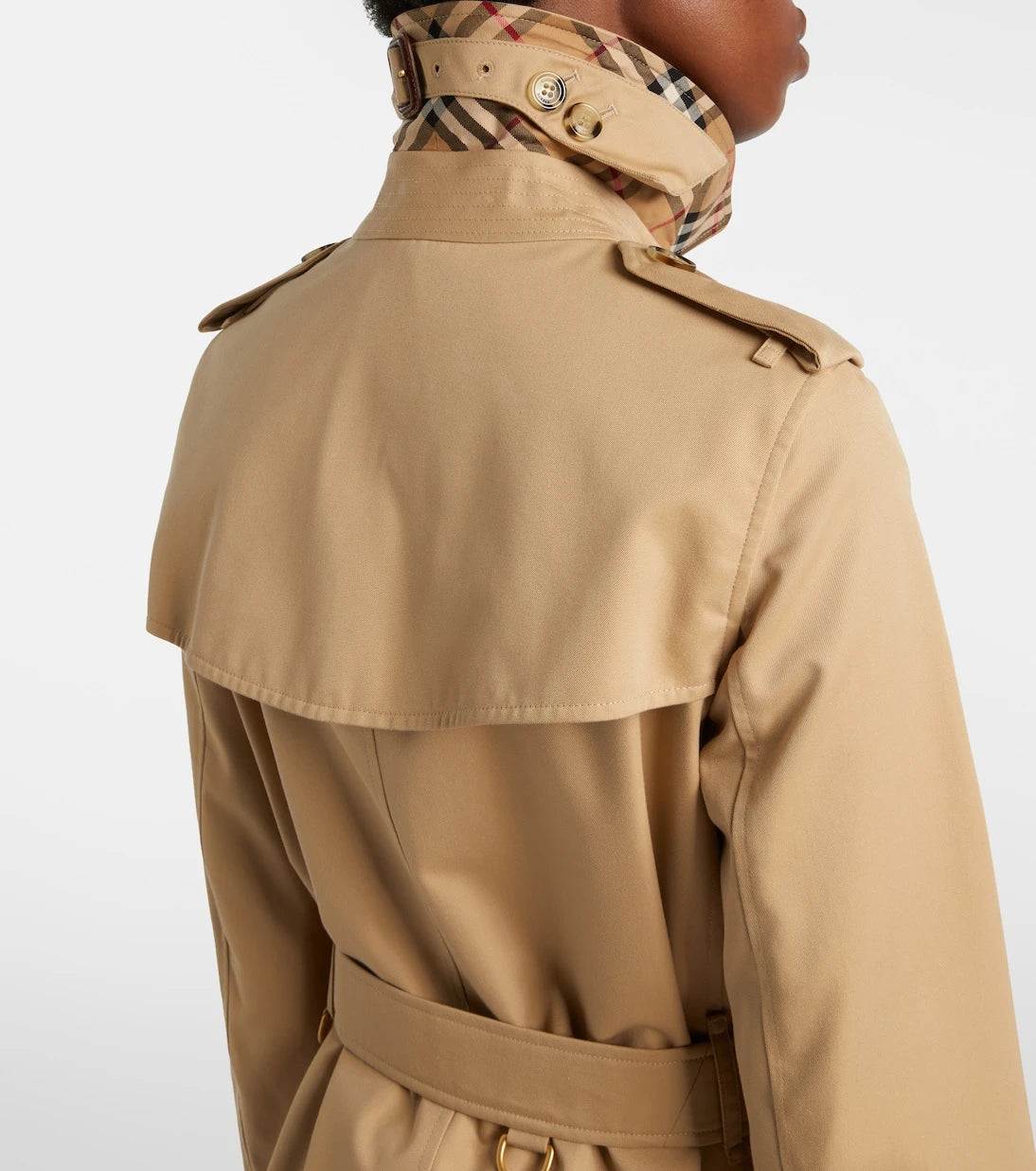 Burberry - Cotton gabardine trench coat