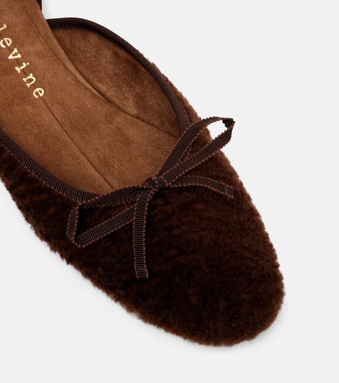 Herbert Levine - 24/7 shearling ballet flats