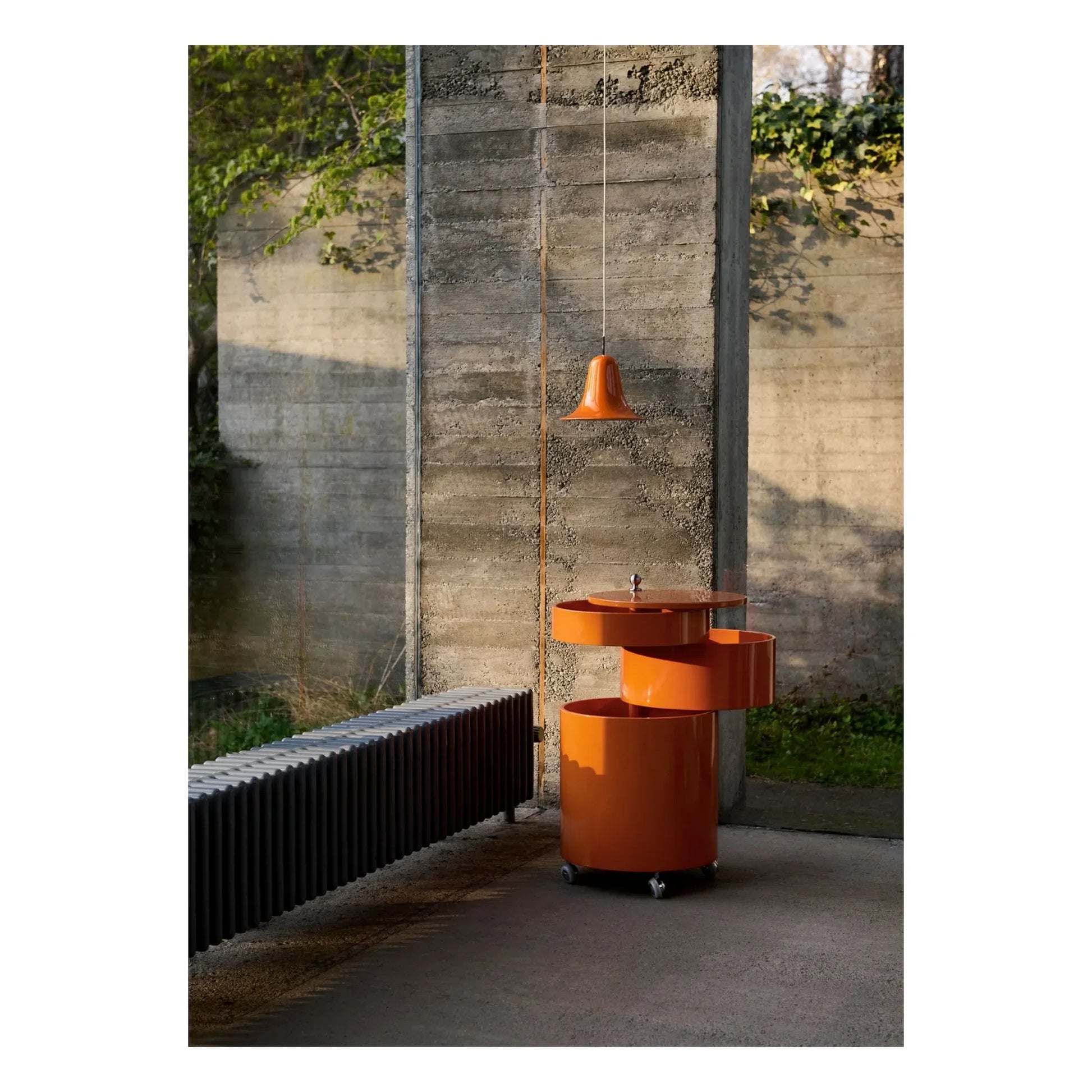 Verpan - Barboy mobile storage unit - Glossy Edition | Orange