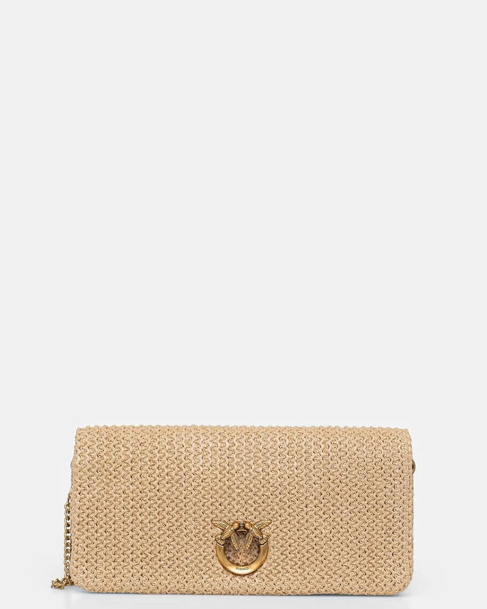 Pinko клъч дамски от сплетена материя