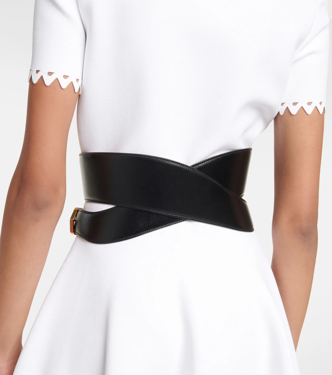 Alaïa - Cut-out leather belt