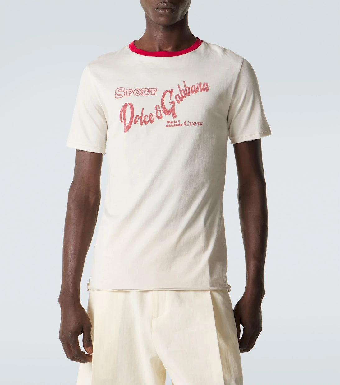 Dolce&Gabbana - تي شيرت قطني مطبوع