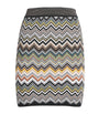 Multi Zigzag Mini Skirt