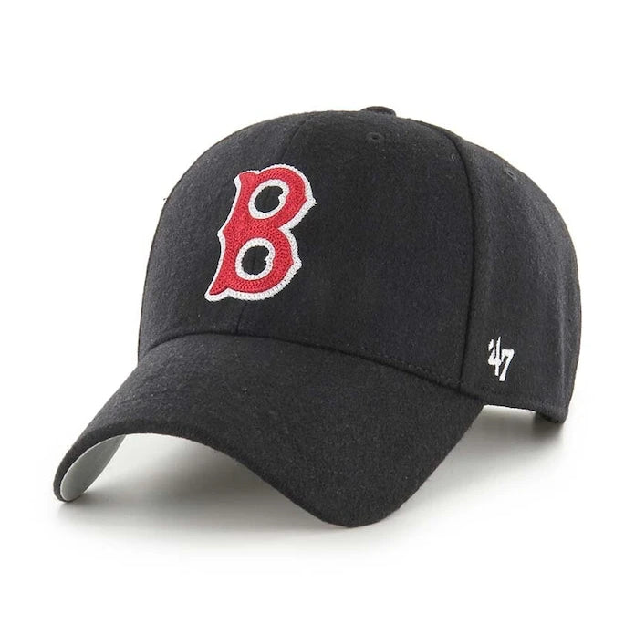 Вълнена шапка с козирка 47 brand MLB Boston Red Sox