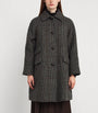 Weekend Max Mara Brown Prince of Wales Check Coat