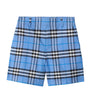 Burberry Kids Cotton Check Oxford Shorts (3-12 Years)