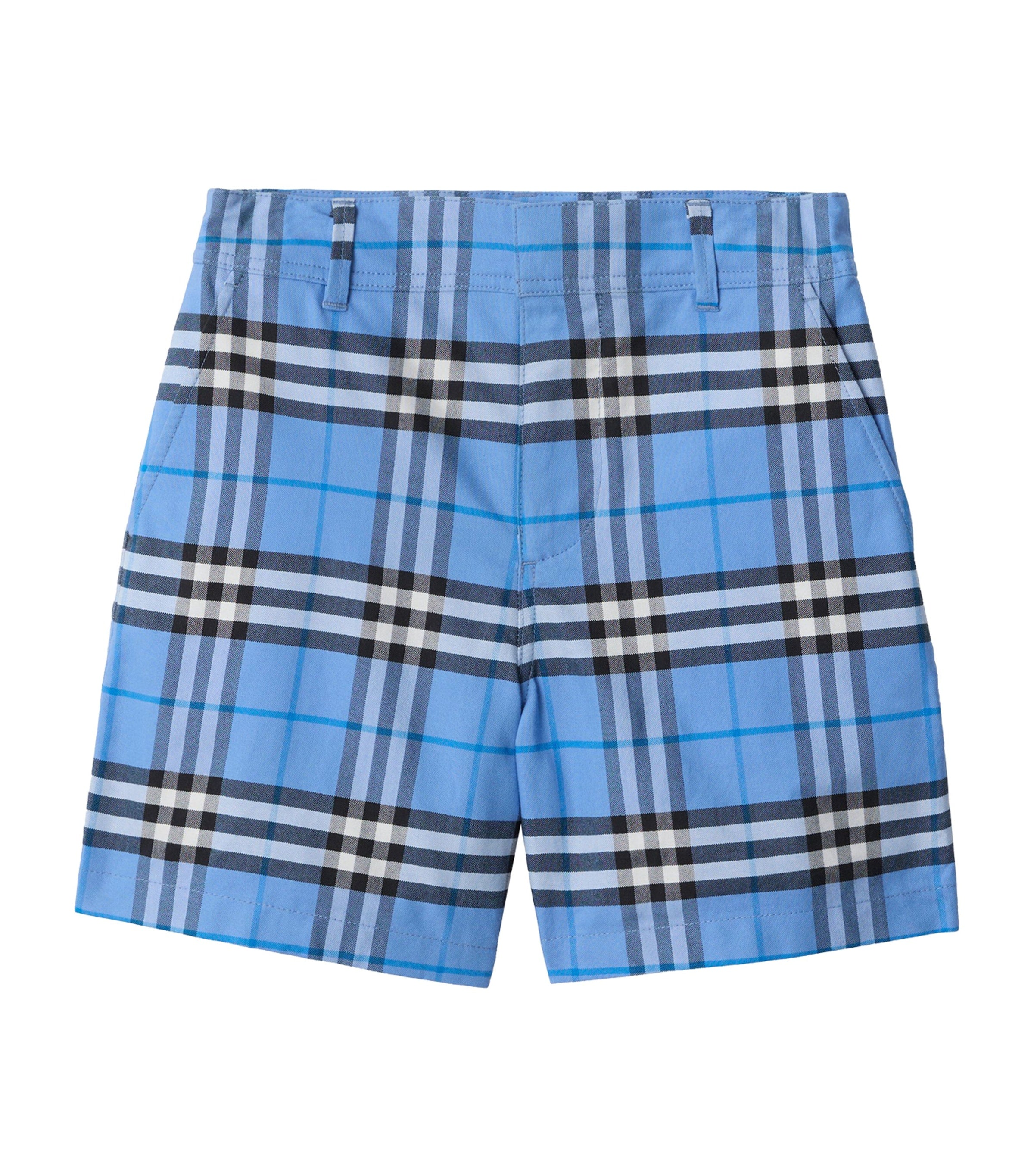 Burberry Kids Cotton Check Oxford Shorts (3-12 Years)