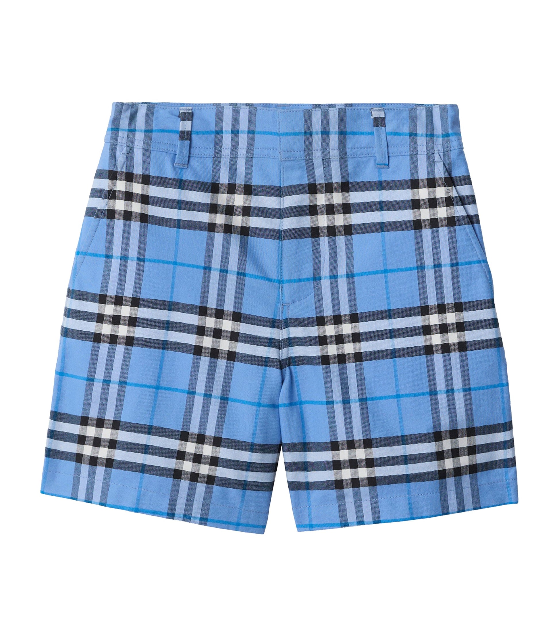 Burberry Kids Cotton Check Oxford Shorts (3-12 Years)