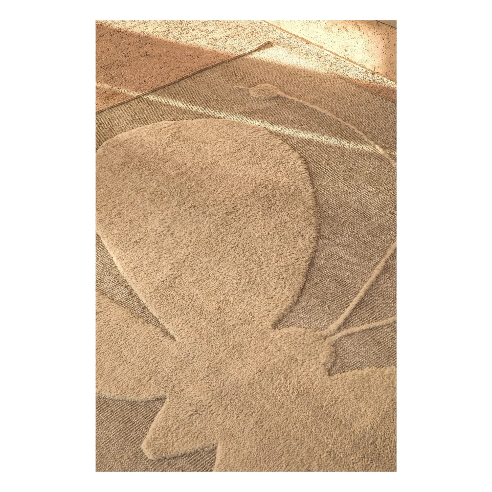 Nanimarquina - Butterfly wool rug, Lucia Eames | Beige