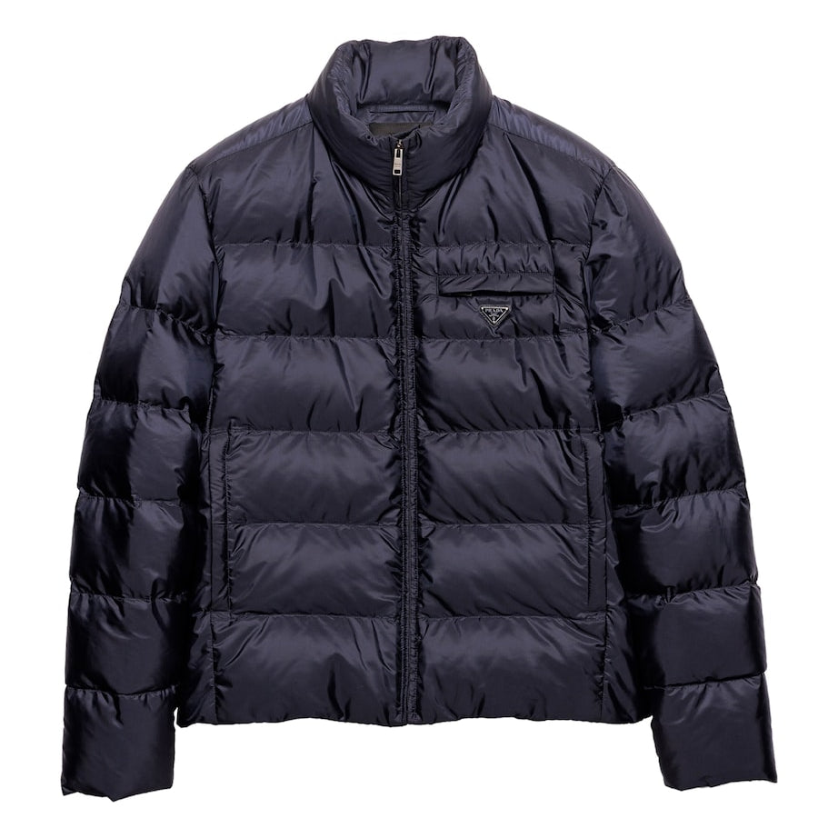 Prada Blue Re-Nylon Puffer Jacket