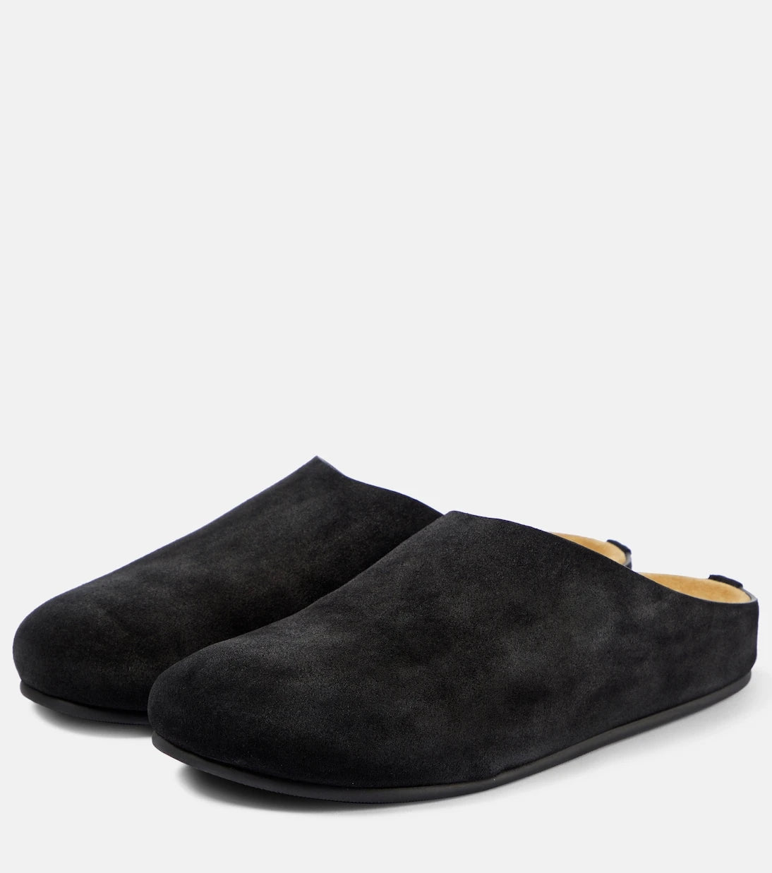 The Row - Hudson suede mules