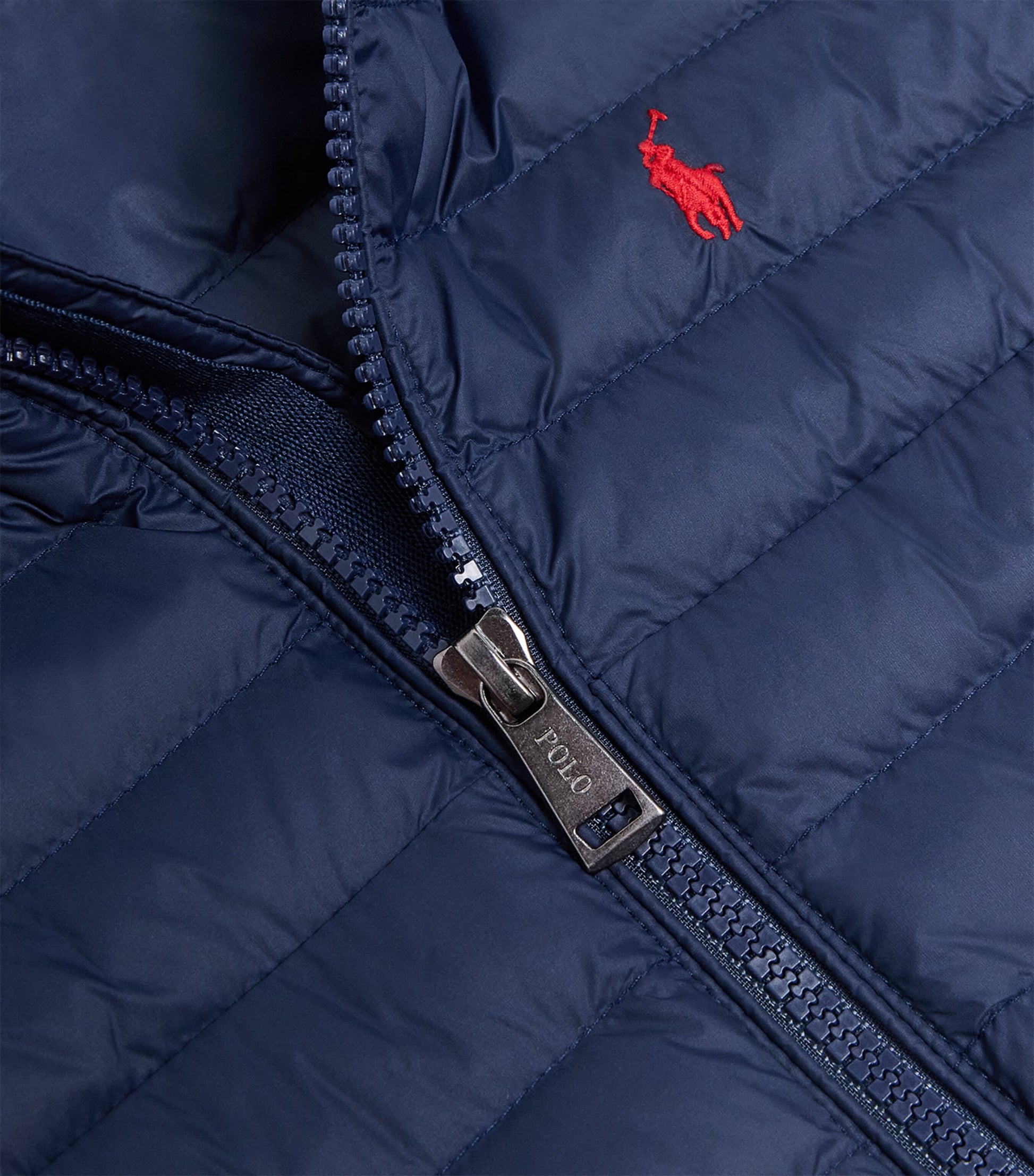 Ralph Lauren Kids Packable Polo Pony Puffer Jacket (9-24 Months)