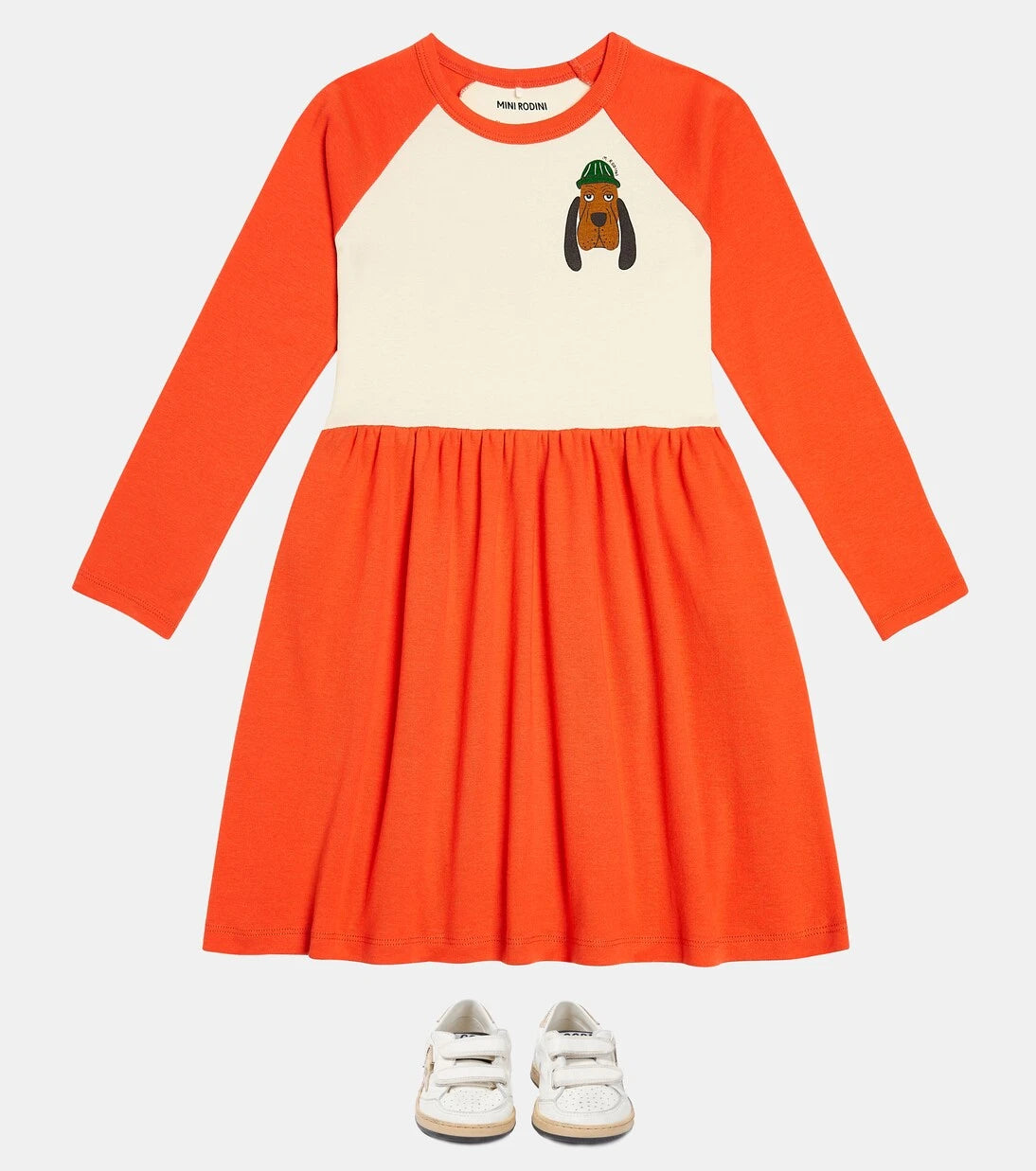 Mini Rodini - Bloodhound cotton jersey dress