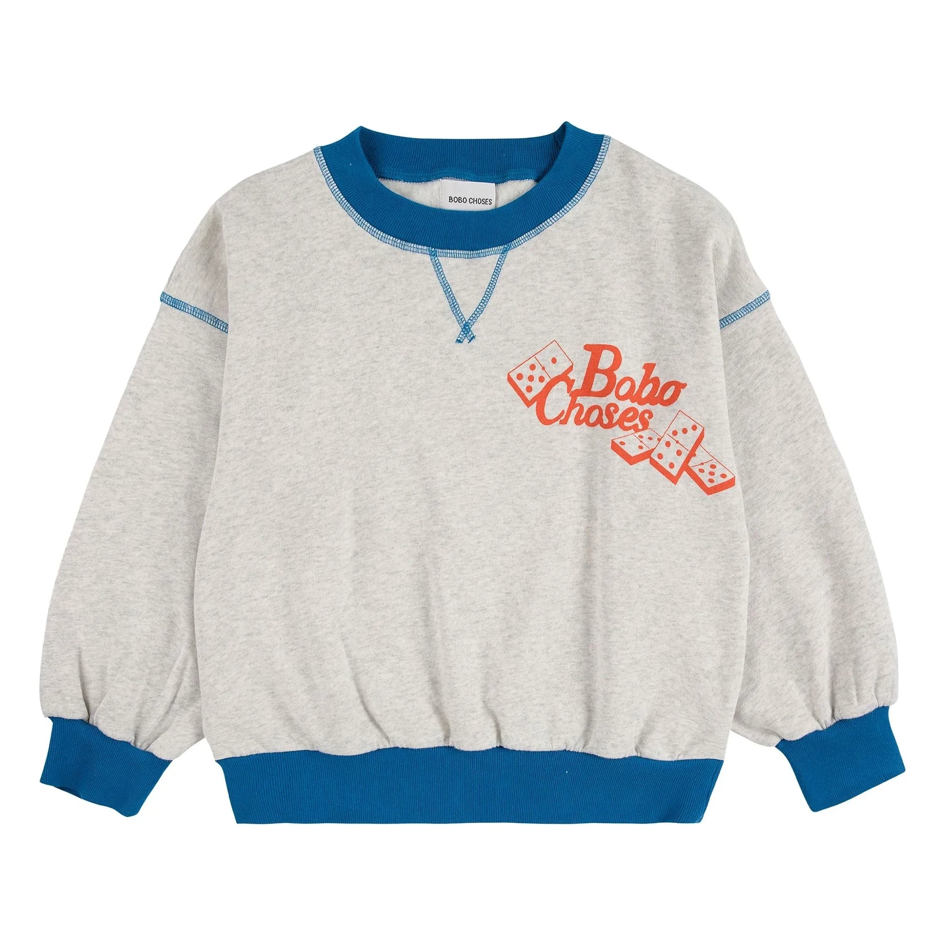 Bobo Choses - Sweat Dice Bobo Choses Organic Cotton | Heather grey