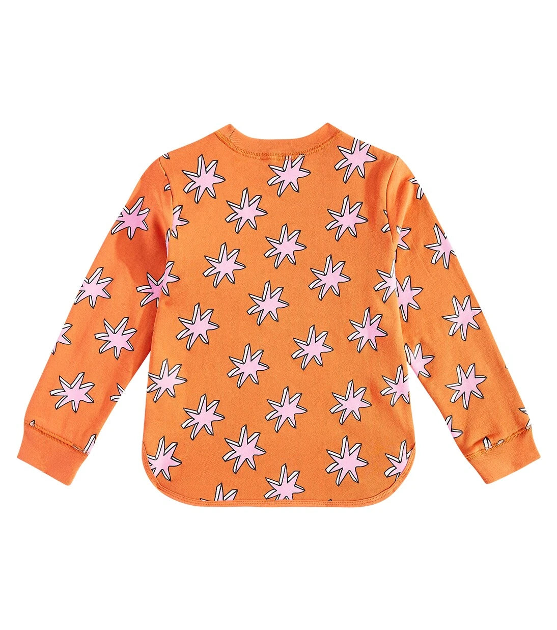 Stella McCartney Kids - سويت شيرت قطني بطبعة مهدّب