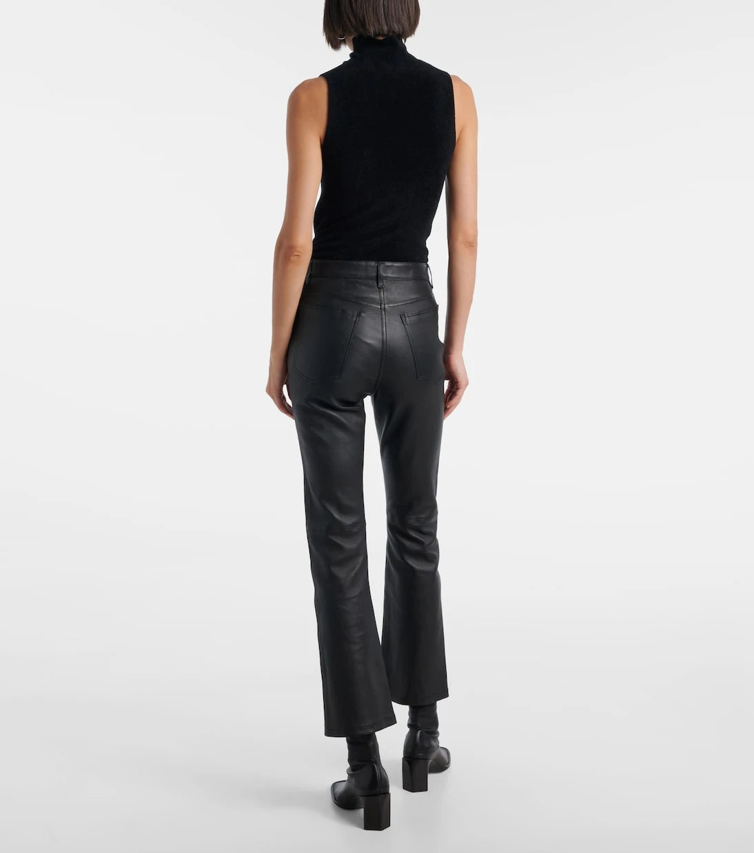 Joseph - Duke leather slim pants