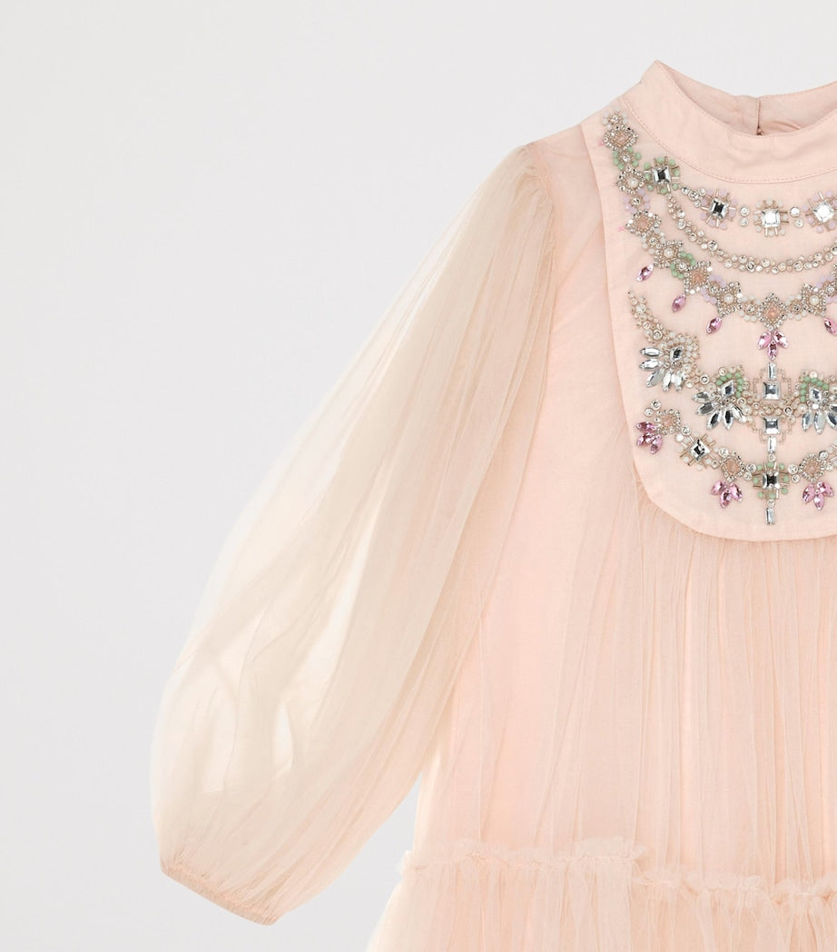 Tutu Du Monde Ivory Tulle Crown Jewel Dress (12 Years)