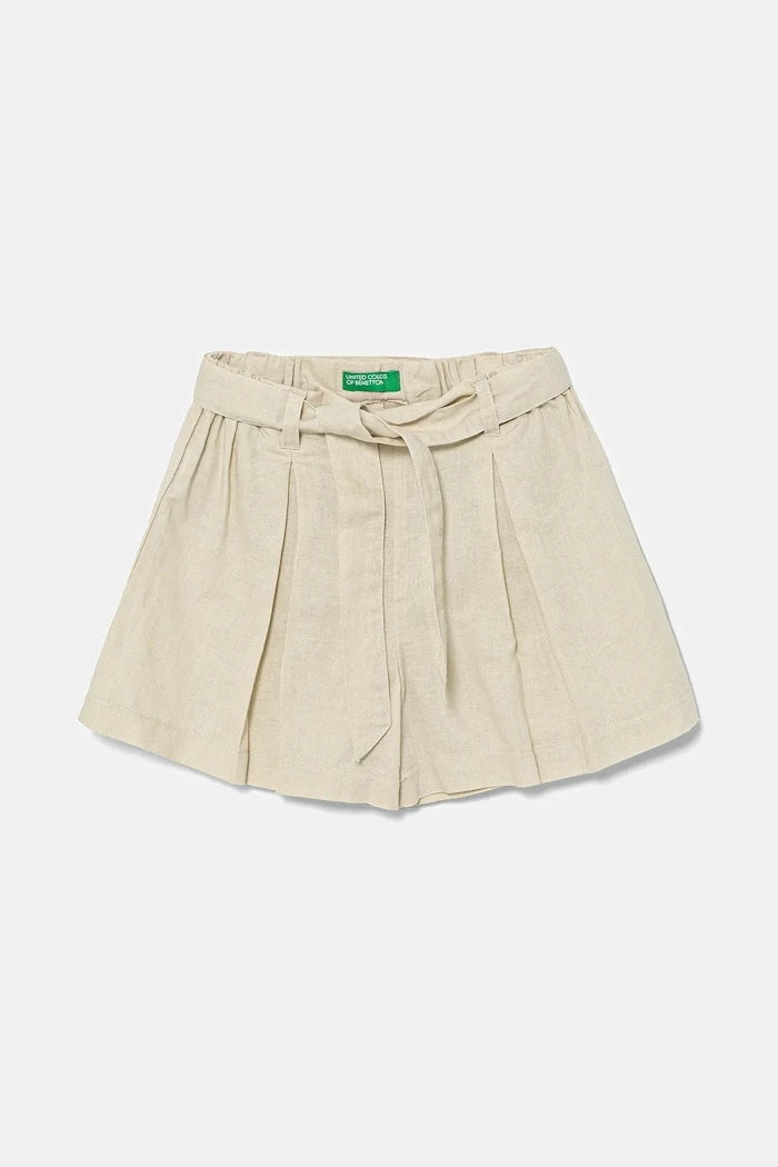 United Colors of Benetton Çocuk Keten Şort