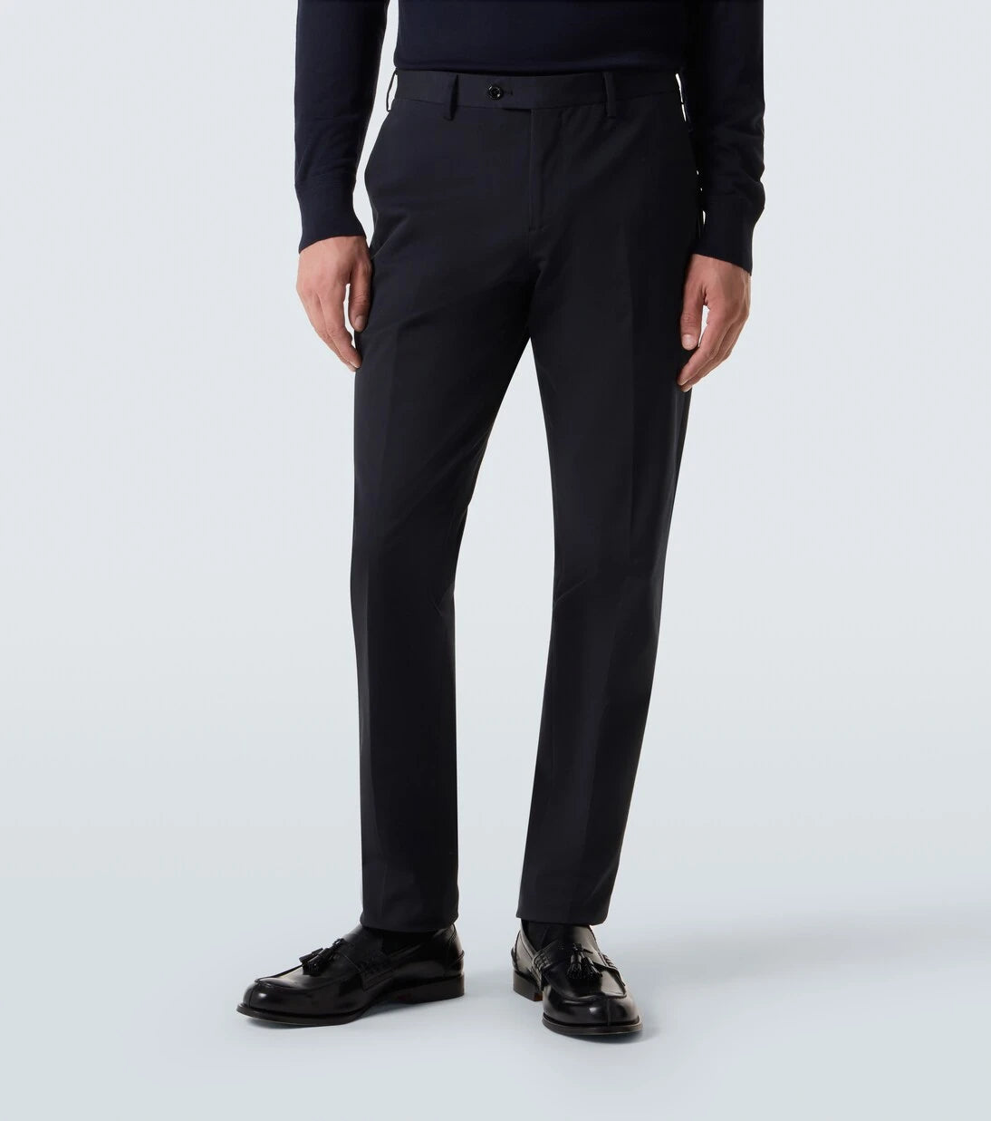 Lardini - Cotton-blend slim pants