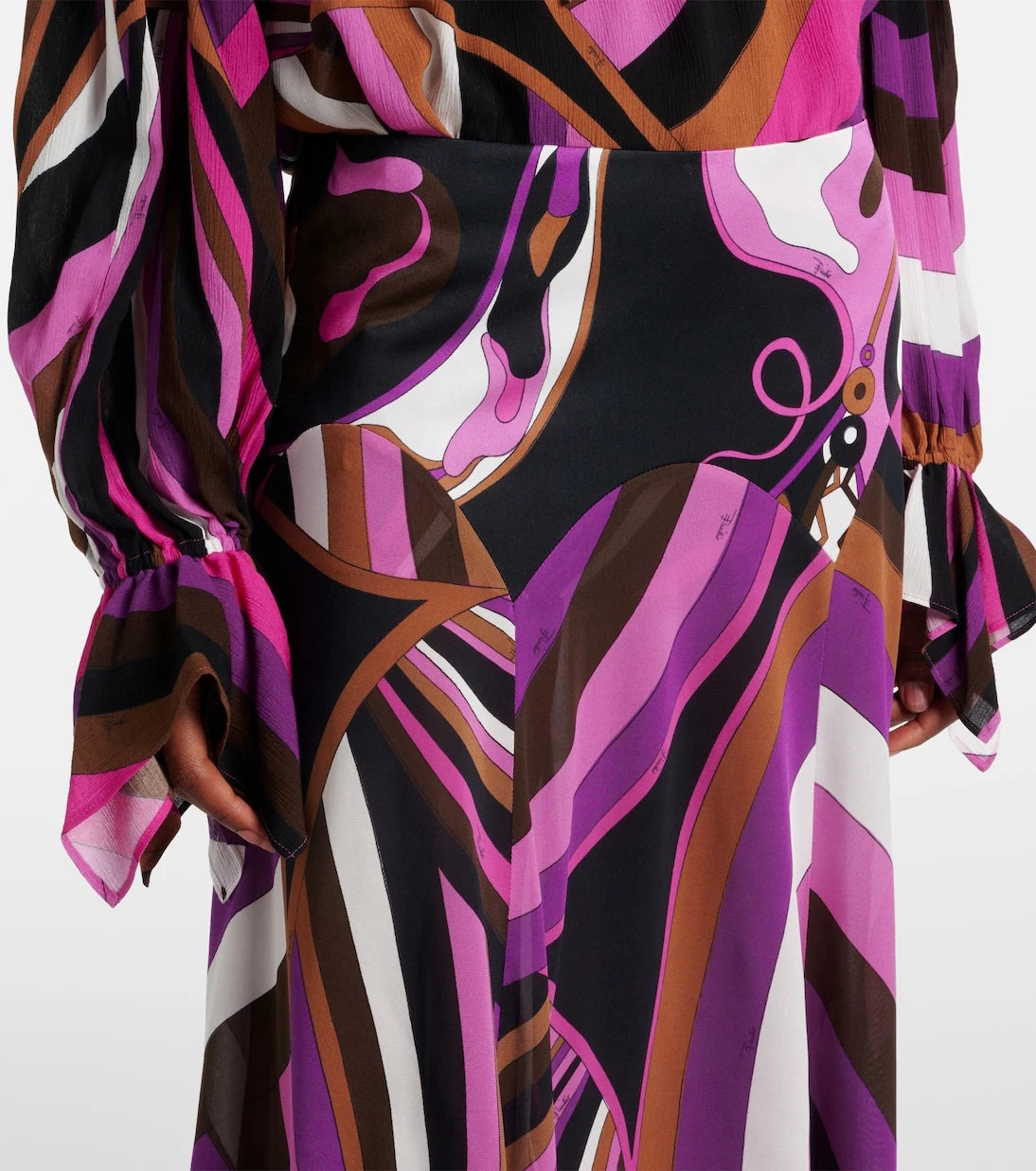Pucci - Iride midi skirt