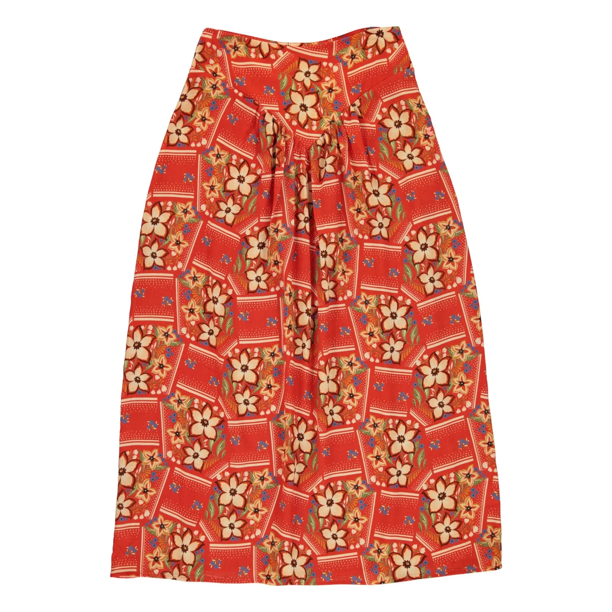 Sisters Department - Floral skirt | Red