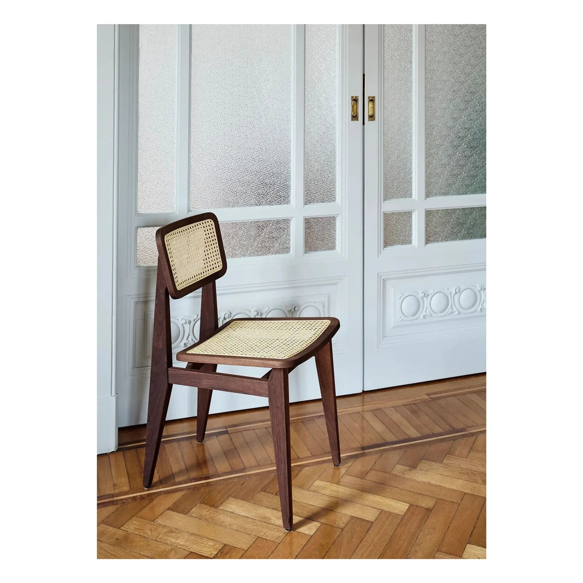 Gubi - C-Chair, Marcel Gascoin | Walnut
