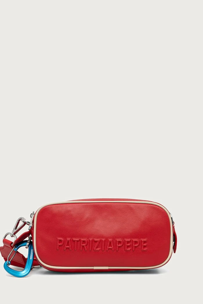 Patrizia Pepe kadın deri crossbody çanta
