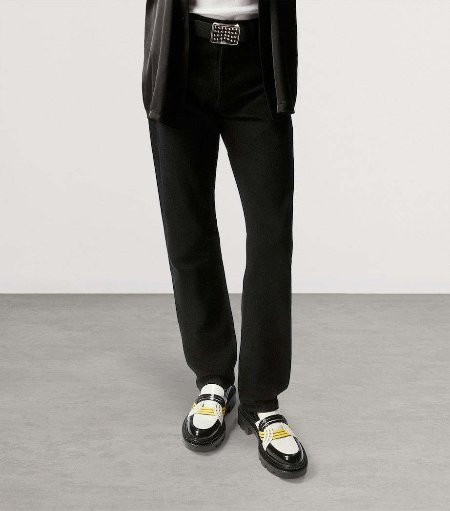 Moc College Leather Loafers