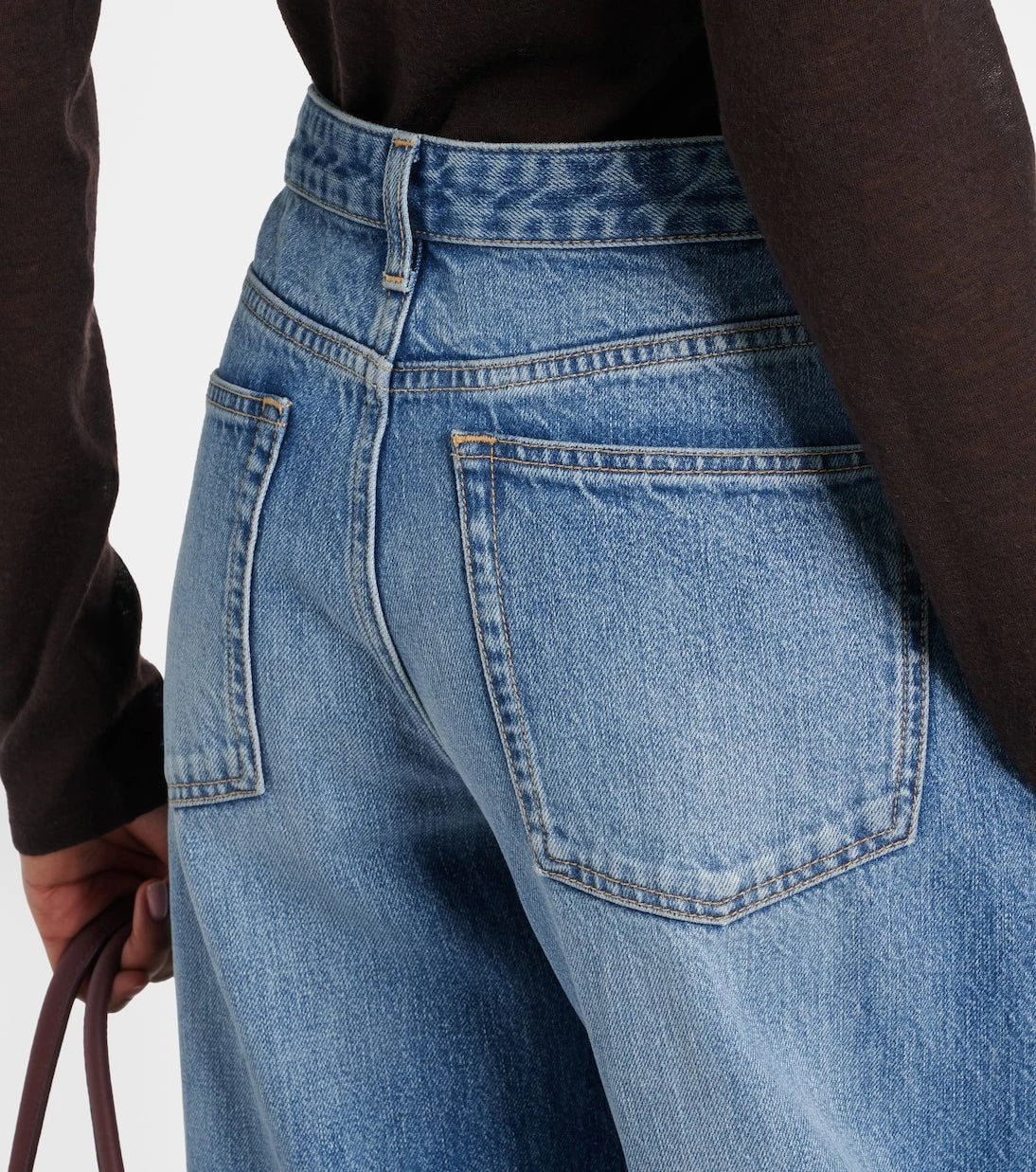 The Row - Eglitta low-rise wide-leg jeans