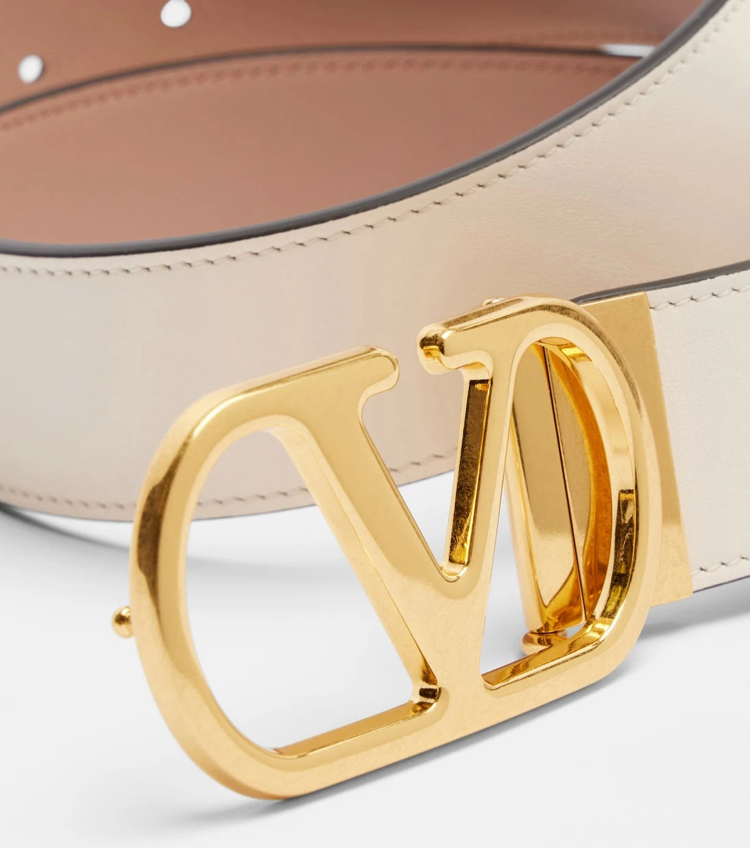 Valentino Garavani - VLogo reversible leather belt
