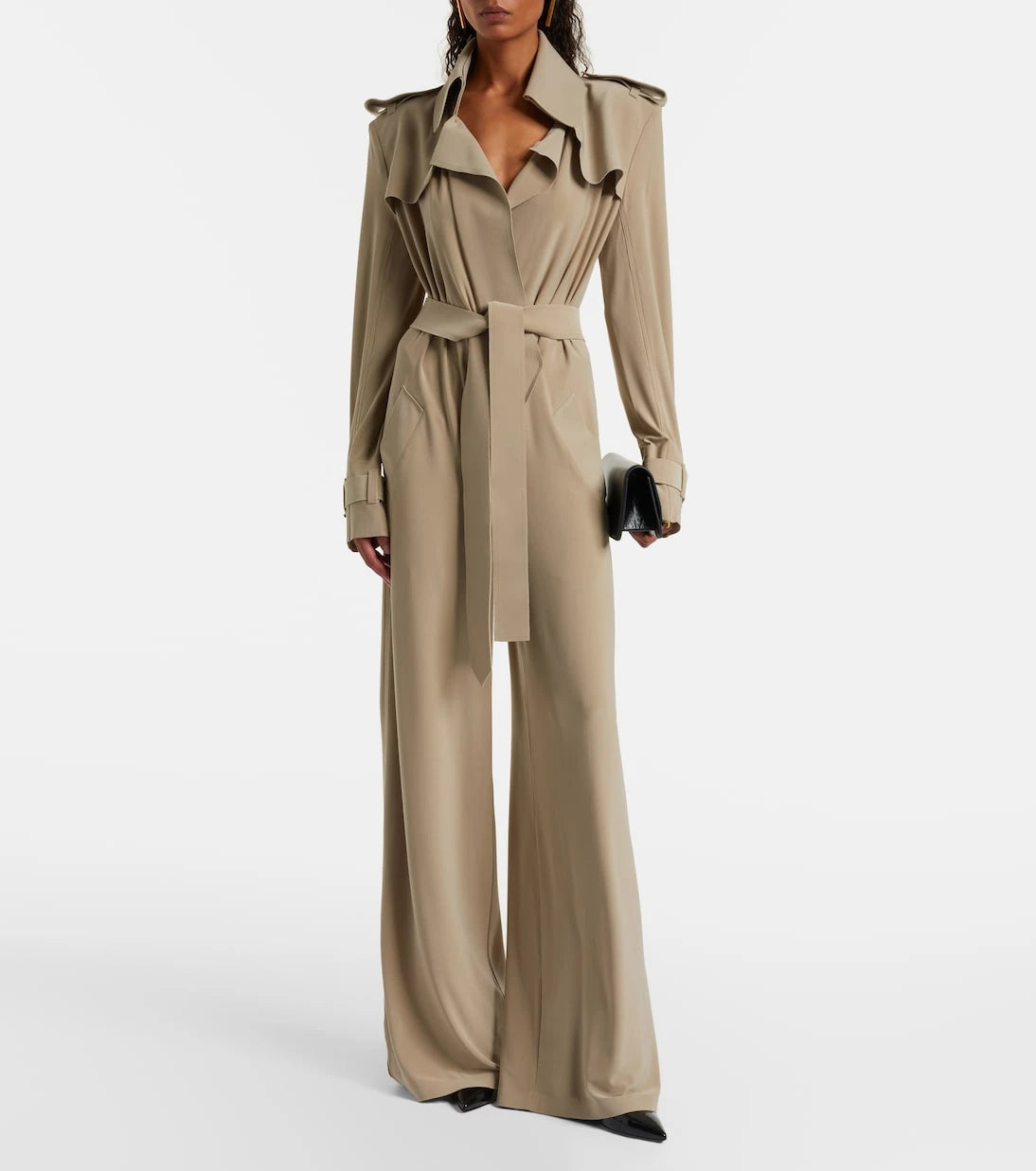 Norma Kamali - Double-breasted jumpsuit