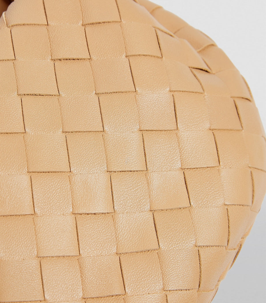 Mini Leather Jodie Bag ALMOND-GOLD