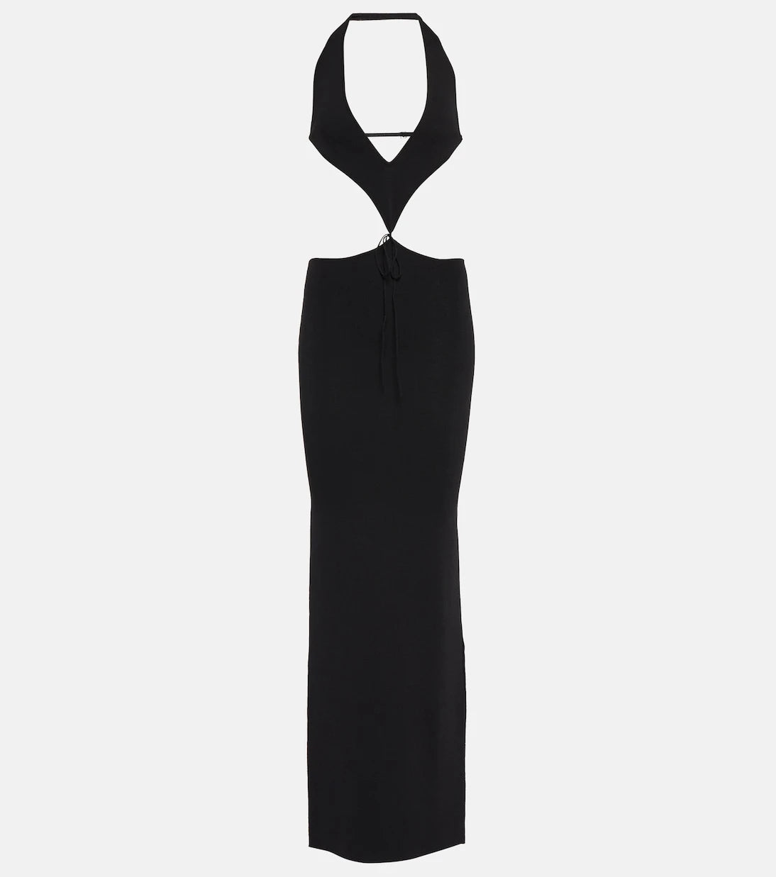 Aya Muse - Tetra cutout halterneck maxi dress
