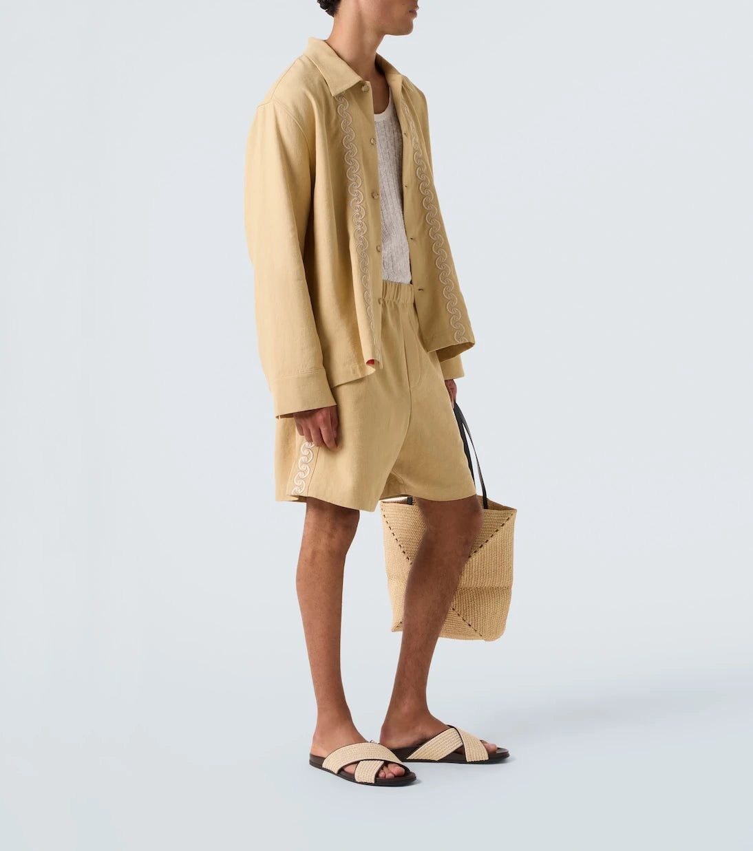 Commas - Embroidered overshirt