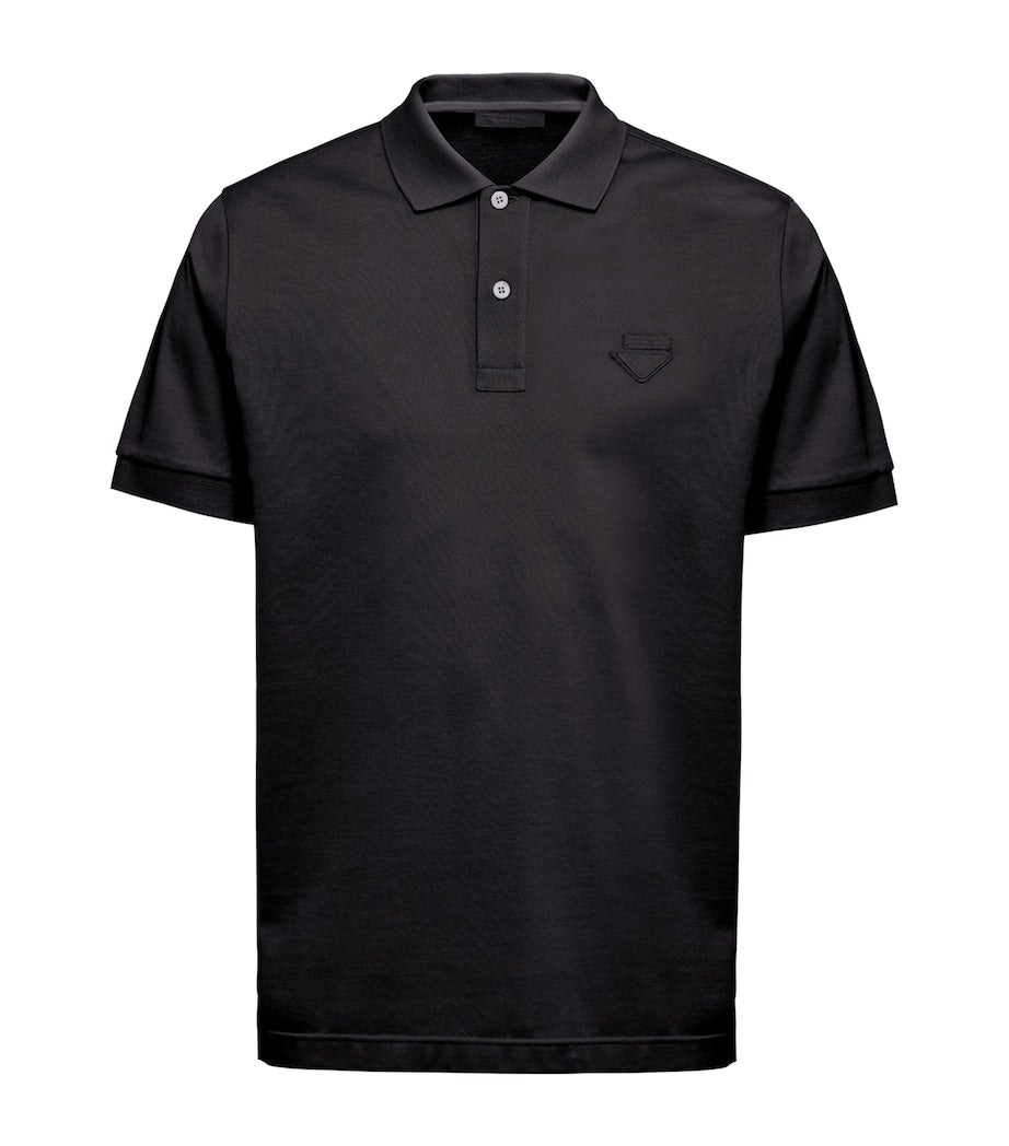 Prada Cotton Piqué Polo Shirt