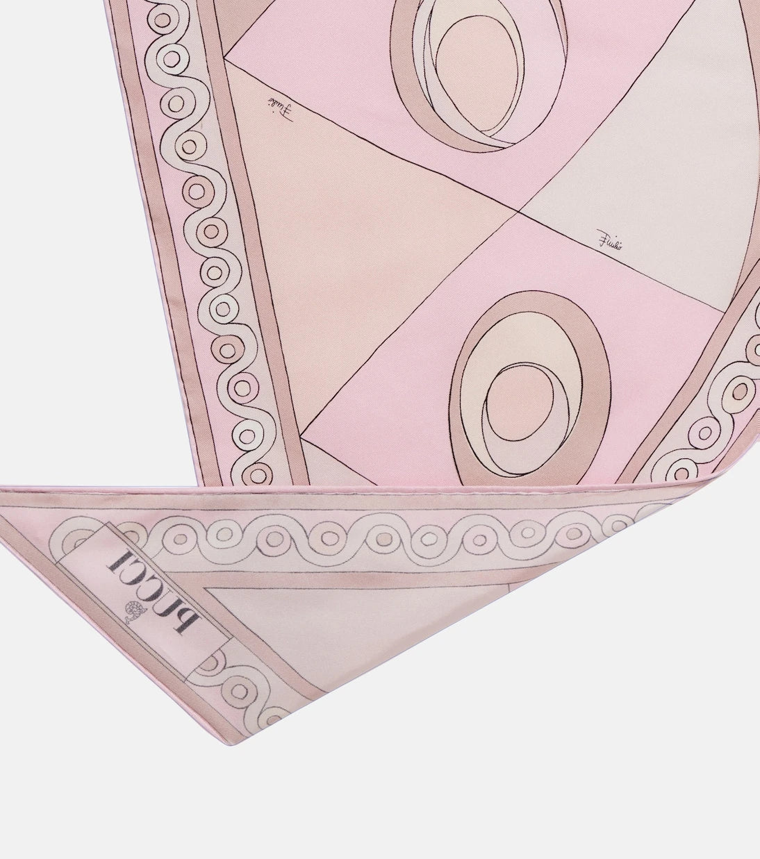 Pucci - Occhi silk twill scarf