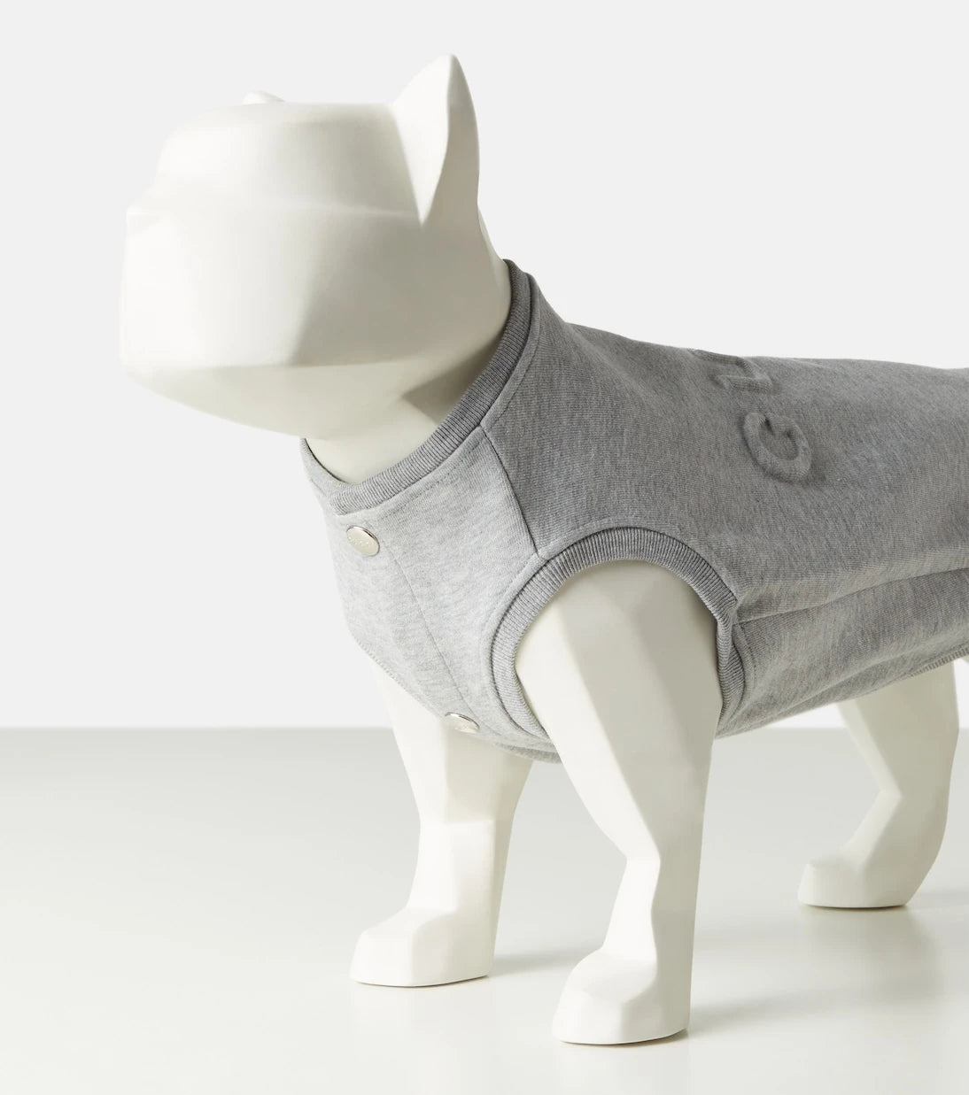Gucci - Logo embossed dog sweatshirt