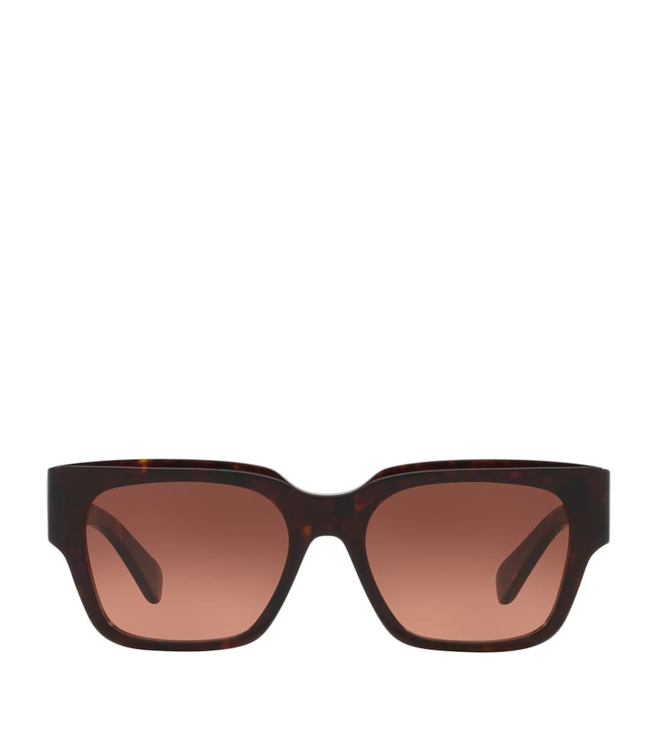 Brown Square Sunglasses