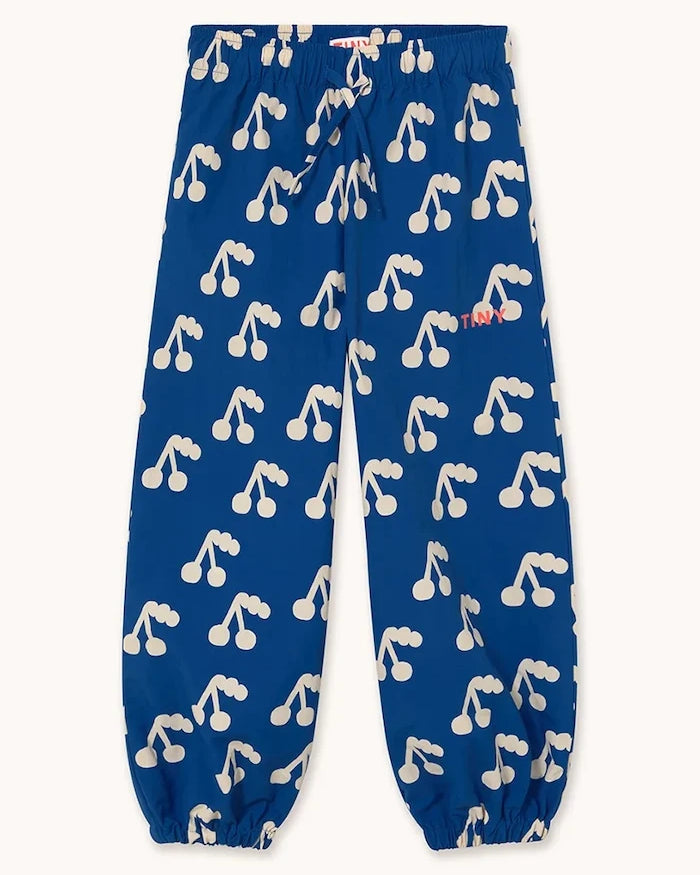 Детски спортен панталон Tinycottons CHERRIES WOVEN SWEATPANT