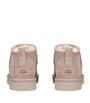 UGG Beige Suede Classic Ultra Mini Boots