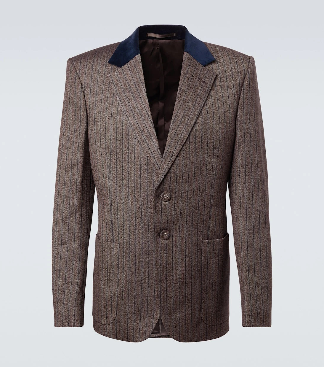 Wales Bonner - Alto pinstripe wool-blend blazer